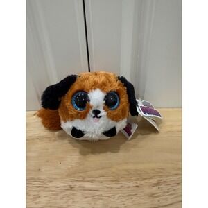 NWT Amazing Squishee! Paws the Puppy Dog Squish Plush Ball 4"